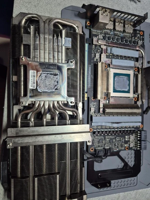 GPU opened during computer cleaning Singapore service