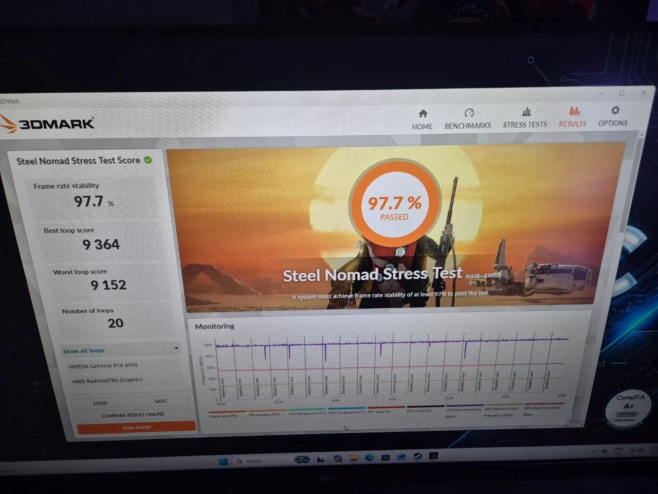 GPU reassembled for desktop repair Singapore temperature testing